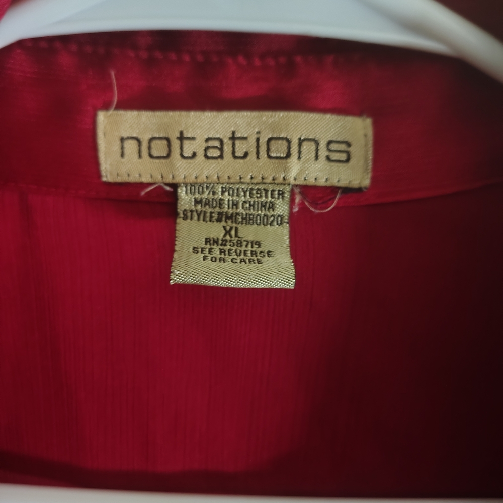 Notations Ruby Red Top - image 2